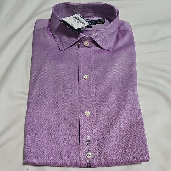 Polo by Ralph Lauren Purple Dress Shirt Classic Fit